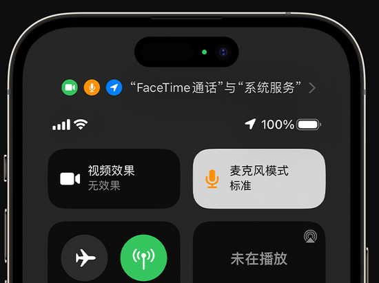 顺城苹果授权维修网点分享iPhone在通话时让你的声音更清晰 